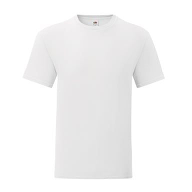 Fruit of the Loom - "Iconic 150" T-Shirt für Herren (Weiß)