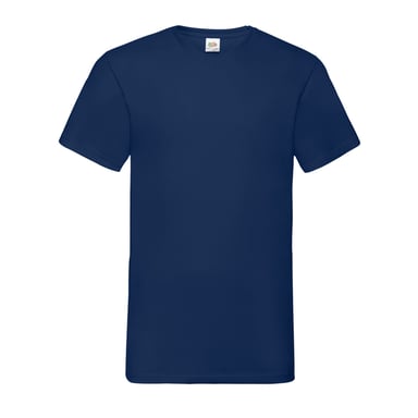 Fruit of the Loom - "Valueweight" T-Shirt V-Ausschnitt für Herren (Marineblau)