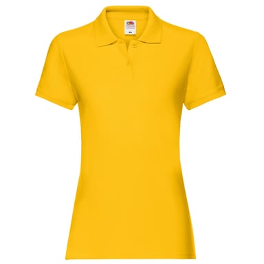 Fruit of the Loom - "Premium" Poloshirt für Damen (Sonnenblume)