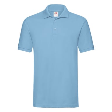 Fruit of the Loom - "Premium" Poloshirt für Herren (Himmelblau)