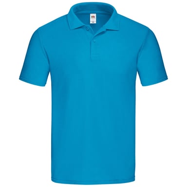 Fruit of the Loom - "Original" Poloshirt für Herren (Azure Blau)