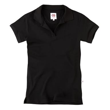 CG Workwear - "Susa" Poloshirt für Damen (Schwarz)