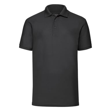 Fruit of the Loom - "65/35" Poloshirt für Herren (Schwarz)