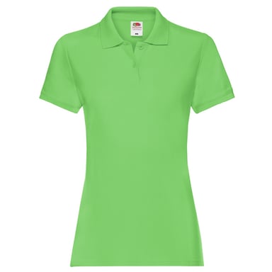 Fruit of the Loom - "Premium" Poloshirt für Damen (Limone)
