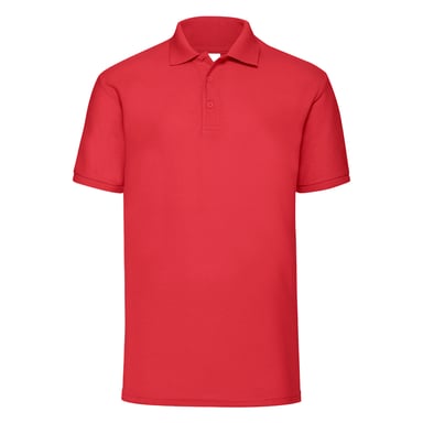 Fruit of the Loom - "65/35" Poloshirt für Herren (Rot)