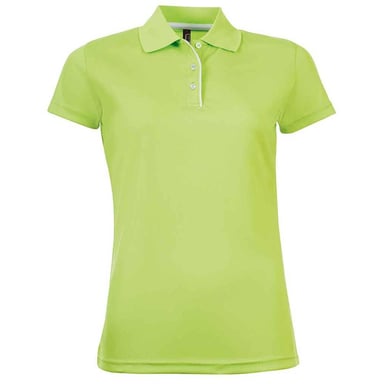 SOLS Performer Sport-Poloshirt für Damen/Damen (Apfelgrün)