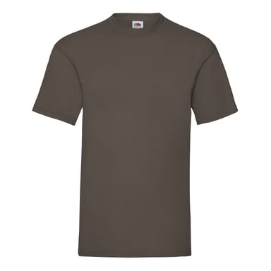 Fruit of the Loom - "Valueweight" T-Shirt für Herren (Schokolade)