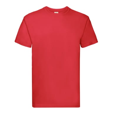 Fruit of the Loom - "Super Premium" T-Shirt für Herren (Rot)