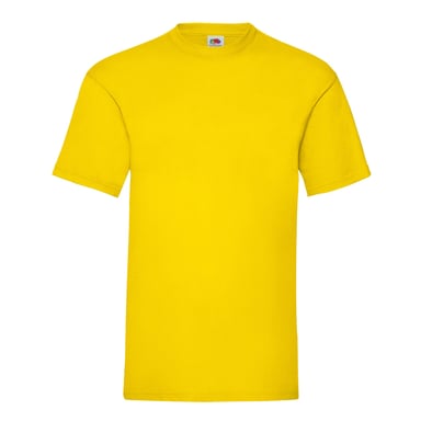 Fruit of the Loom - "Valueweight" T-Shirt für Herren (Gelb)