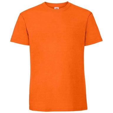 Fruit of the Loom - "Iconic 195 Premium" T-Shirt für Herren (Orange)