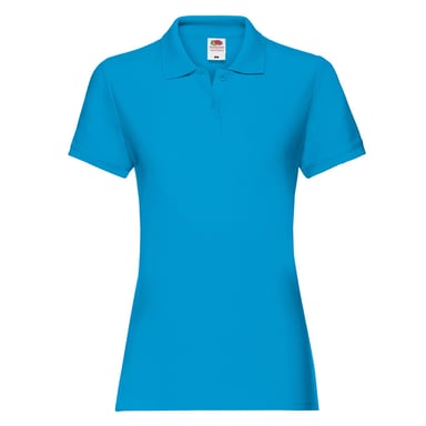 Fruit of the Loom - "Premium" Poloshirt für Damen (Azure Blau)