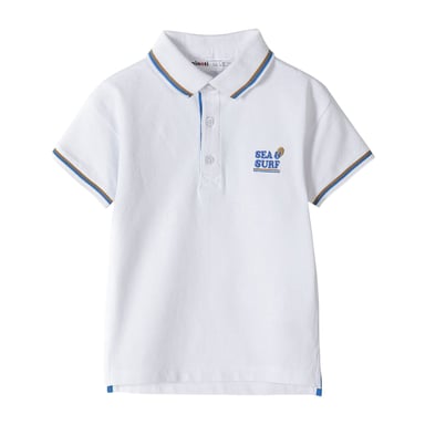 Minoti - Poloshirt für Jungen (Weiß)