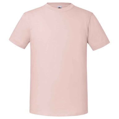 Fruit of the Loom - "Iconic 195 Premium" T-Shirt für Herren (Blassrosa)