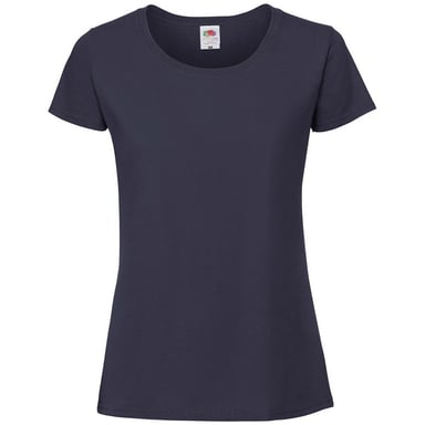 Fruit of the Loom - "Iconic 190" T-Shirt für Damen (Dunkelmarineblau)