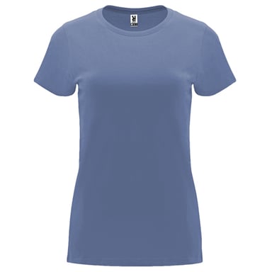 Roly - "Capri" T-Shirt für Damen (Jeansblau)