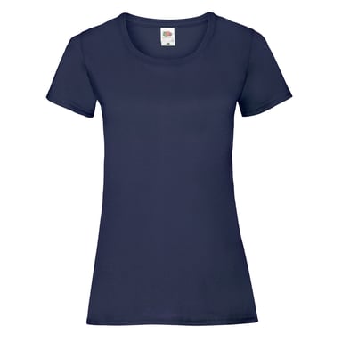 Fruit of the Loom - "Valueweight" T-Shirt für Damen (Marineblau)