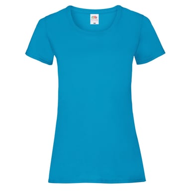 Fruit of the Loom - "Valueweight" T-Shirt für Damen (Azure Blau)