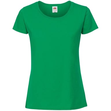 Fruit of the Loom - "Iconic 190" T-Shirt für Damen (Irisches Grün)