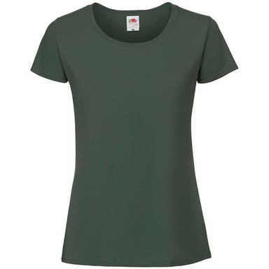 Fruit of the Loom - "Iconic 190" T-Shirt für Damen (Flaschengrün)