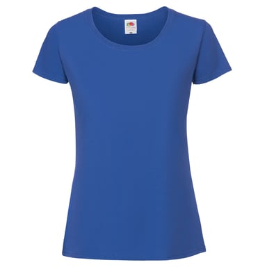 Fruit of the Loom - "Iconic 190" T-Shirt für Damen (Königsblau)