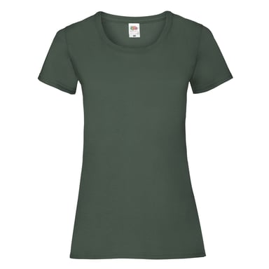 Fruit of the Loom - "Valueweight" T-Shirt für Damen (Flaschengrün)
