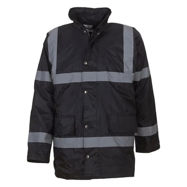 Yoko - Sicherheitsjacke für Herren/Damen Unisex (Schwarz)