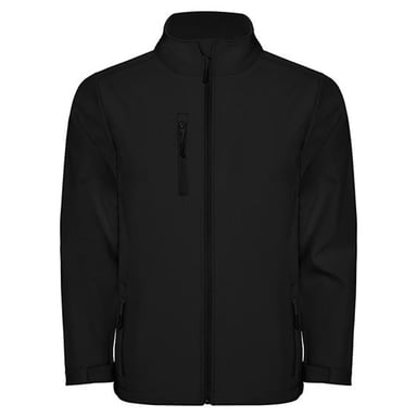 Roly - "Nebraska" Softshelljacke für Kinder (Schwarz)