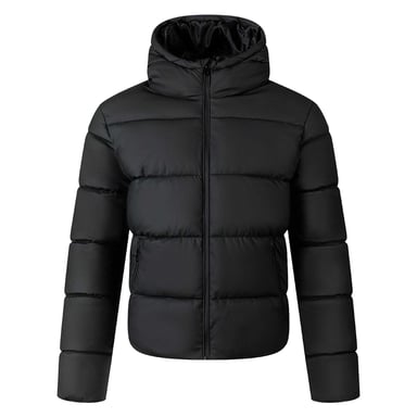 Minoti - Jacke für Herren, Reißverschlusstasche, PU (Schwarz)