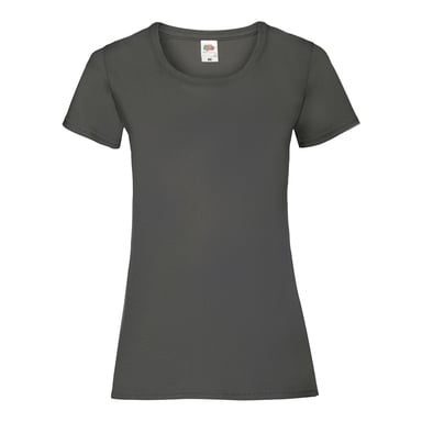 Fruit of the Loom - "Valueweight" T-Shirt für Damen (Hellgrau unifarben)