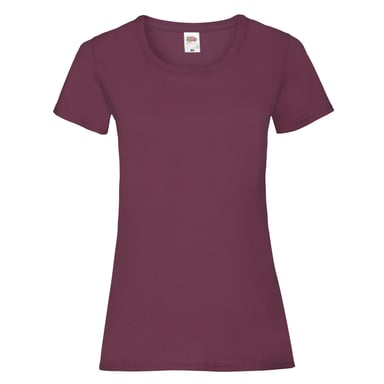 Fruit of the Loom - "Valueweight" T-Shirt für Damen (Heide Burgund)