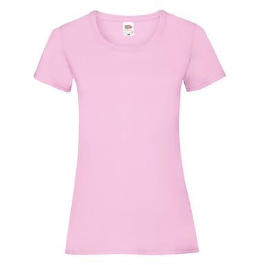 Fruit of the Loom - "Valueweight" T-Shirt für Damen (Hellrosa)