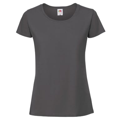 Fruit of the Loom - "Iconic 190" T-Shirt für Damen (Hellgrau unifarben)