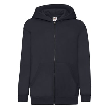 Fruit of the Loom - "Classic" Kapuzenjacke für Kinder (Marineblau)