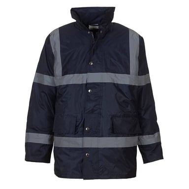 Yoko - Sicherheitsjacke für Herren/Damen Unisex (Marineblau)