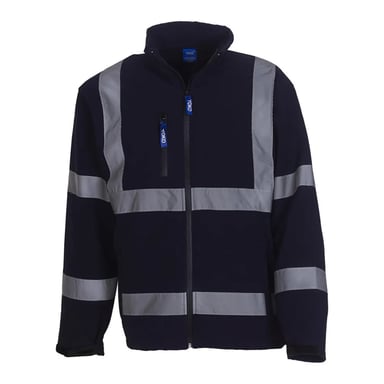 Yoko - "Fluo" Softshelljacke für Herren (Marineblau)