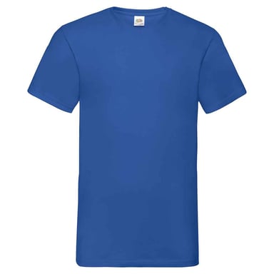 Fruit of the Loom - "Valueweight" T-Shirt V-Ausschnitt für Herren/Damen Unisex (Königsblau)