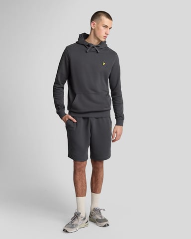 Lyle & Scott Plain Gunmetal Grey Sweatshorts