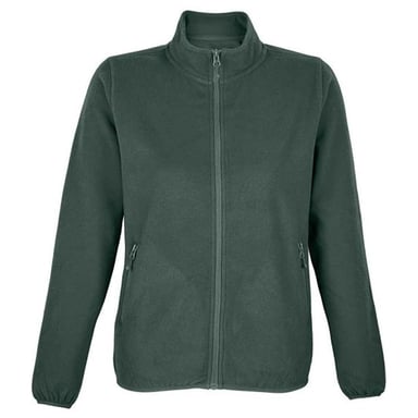 SOLS - "Factor" Fleecejacke für Damen, Mit Reißverschluss (Tannengrün)