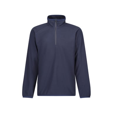Regatta - "Navigate" Fleece mit halbem Reißverschluss für Herren (Marineblau/Mittelgrau)