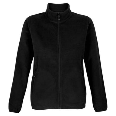 SOLS - "Factor" Fleecejacke für Damen, Mit Reißverschluss (Schwarz)