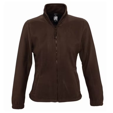 SOLS - "North" Fleecejacke für Damen (Dunkle Schokolade)