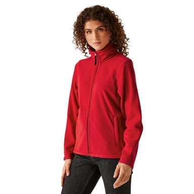 Regatta - "Micro" Fleecejacke Durchgehender Reißverschluss für Damen (Rot)