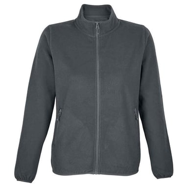 SOLS - "Factor" Fleecejacke für Damen, Mit Reißverschluss (Anthrazit unifarben)