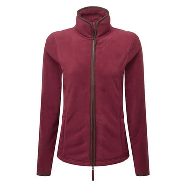 Premier - "Artisan" Fleecejacke für Damen (Burgunderrot/Braun)