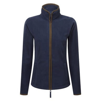 Premier - "Artisan" Fleecejacke für Damen (Marineblau/Braun)