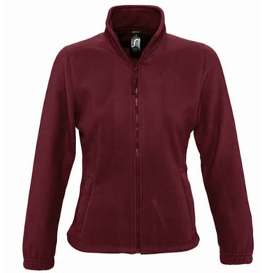 SOLS - "North" Fleecejacke für Damen (Burgunderrot)