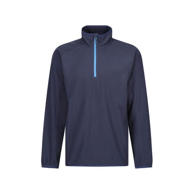 Regatta - "Navigate" Fleece mit halbem Reißverschluss für Herren (Marineblau/Graublau)
