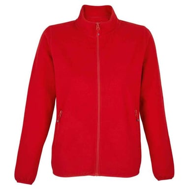 SOLS - "Factor" Fleecejacke für Damen, Mit Reißverschluss (Rot)