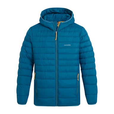 Craghoppers - "Compresslite IX" Steppjacke für Herren, mit Kapuze (Wasserblau)