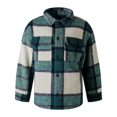 Minoti - Steppjacke für Jungen, Wollmischung (Grün)
